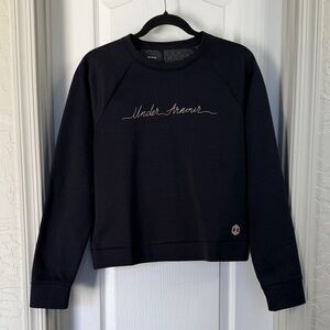 NWOT Underarmour Loose Black Pullover Size M-